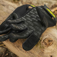 Black Cat Cat Gripper Gloves